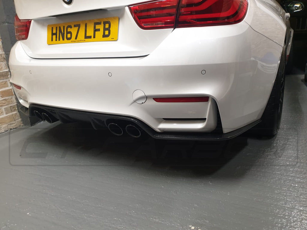 BMW M3/M4 (F80 F82 F83) CARBON FIBRE DIFFUSER - 3D STYLE - CT Carbon