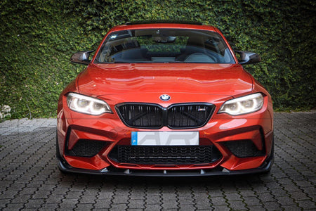 BMW M2C F87 CARBON FIBRE SPLITTER - 3D STYLE - CT Carbon