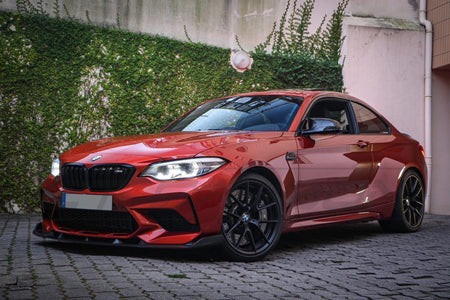 BMW M2C F87 CARBON FIBRE SPLITTER - 3D STYLE - CT Carbon