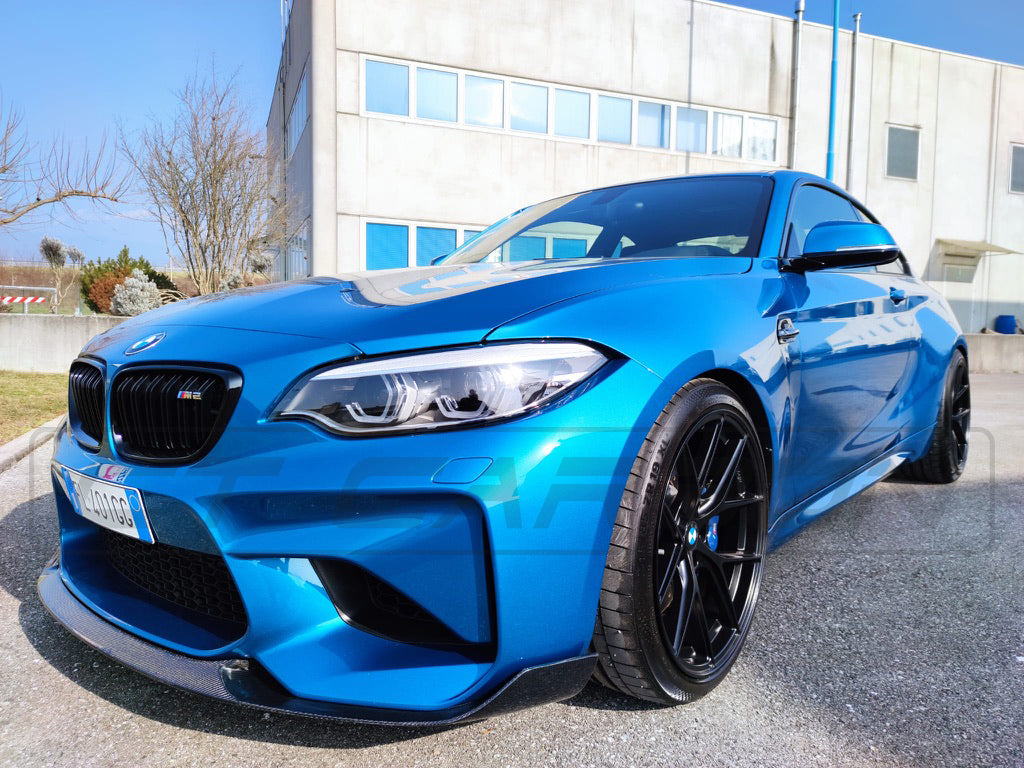 BMW M2 F87 N55(OG) CARBON FIBRE SPLITTER - M2C / CS STYLE - CT Carbon