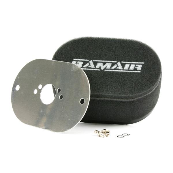 Ramair RS2-202-401 - Carb Air Filter With Baseplate SU HS4, HIF4, HIF3B 1.5in 25mm Internal Height