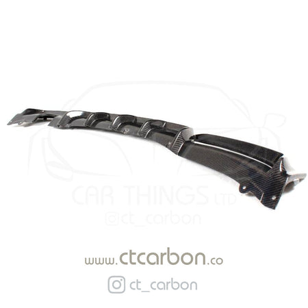 BMW F30 3 SERIES CARBON FIBRE DIFFUSER - MP STYLE - TWIN EXHAUST - CT Carbon