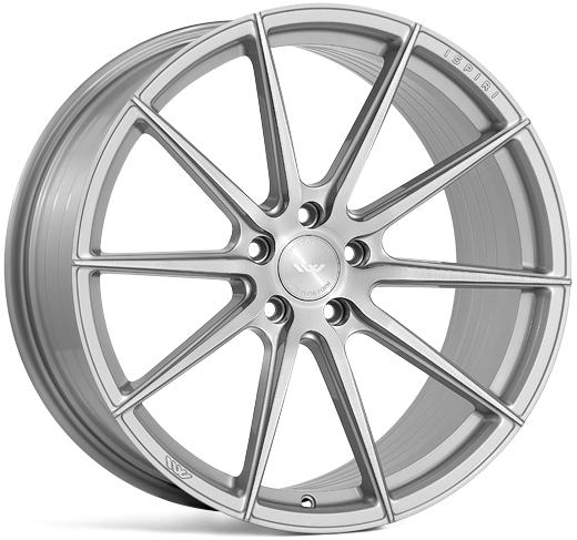IW FFR1 19x10 ET25 5x120 Pure Silver Brushed