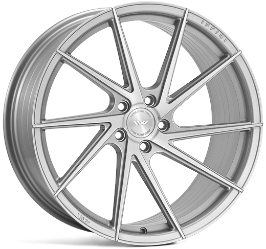 IW FFR1D 19x10 ET25 5x112 Pure Silver Brushed LEFT