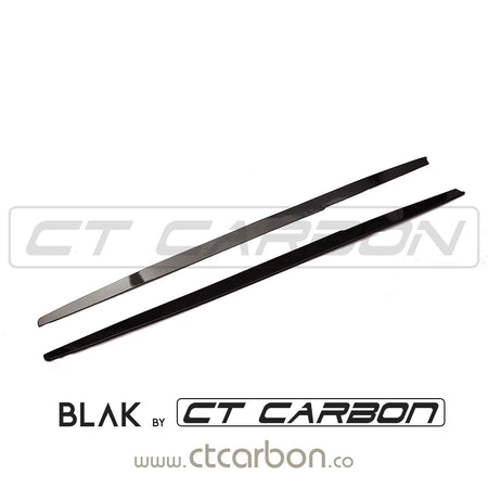 BMW G20 3 SERIES GLOSS BLACK SIDE SKIRTS - AC STYLE - CT Carbon