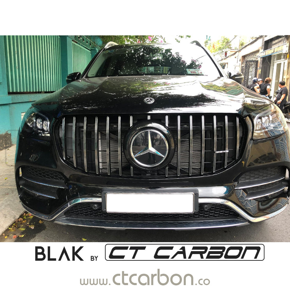 MERCEDES W167 GLE CLASS 2019+ GT BLACK GRILLE - CT Carbon