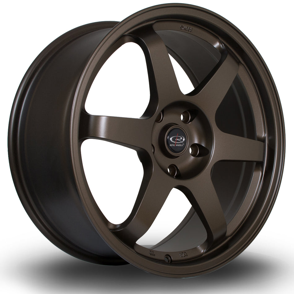 Rota Grid 19x8.5 ET48 5x120 MBronze3 Civic Type R Only