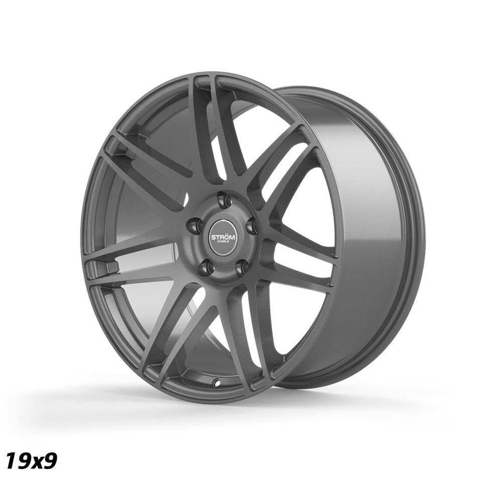 STROM STR3 F14 20x8.5 ET35 5x120 Gun Metal