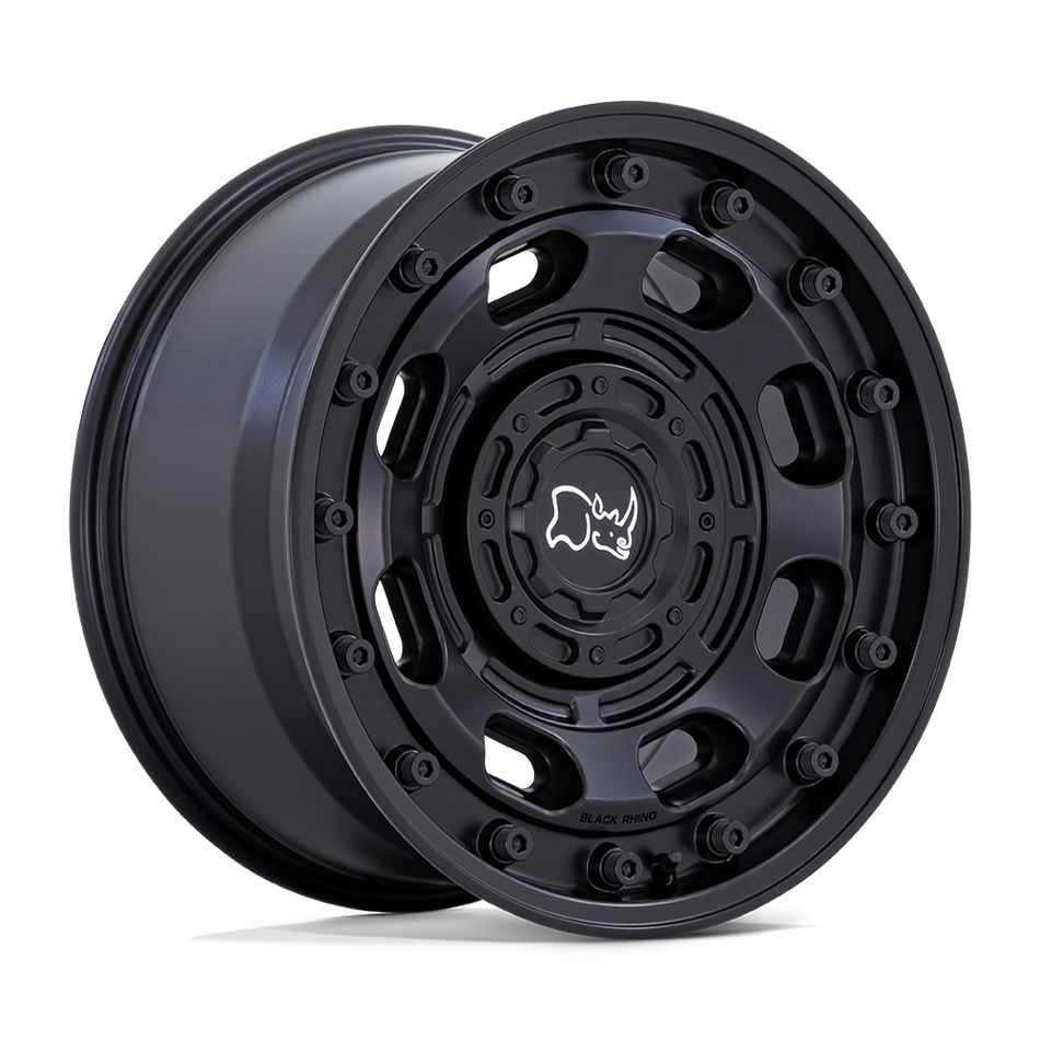 Black Rhino ATLAS 17x8 ET38 5x114.3, 5x120 MATTE BLACK