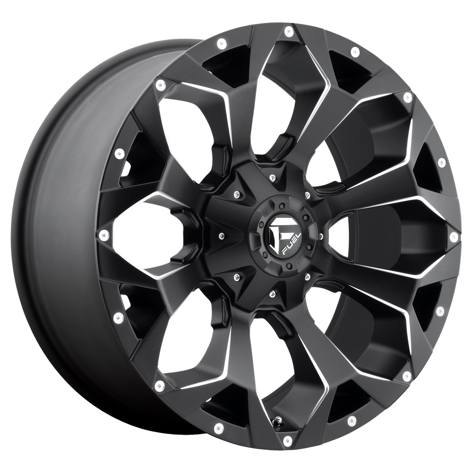 Fuel ASSAULT UTV 14x7 ET13 4x137 MATTE BLACK MILLED