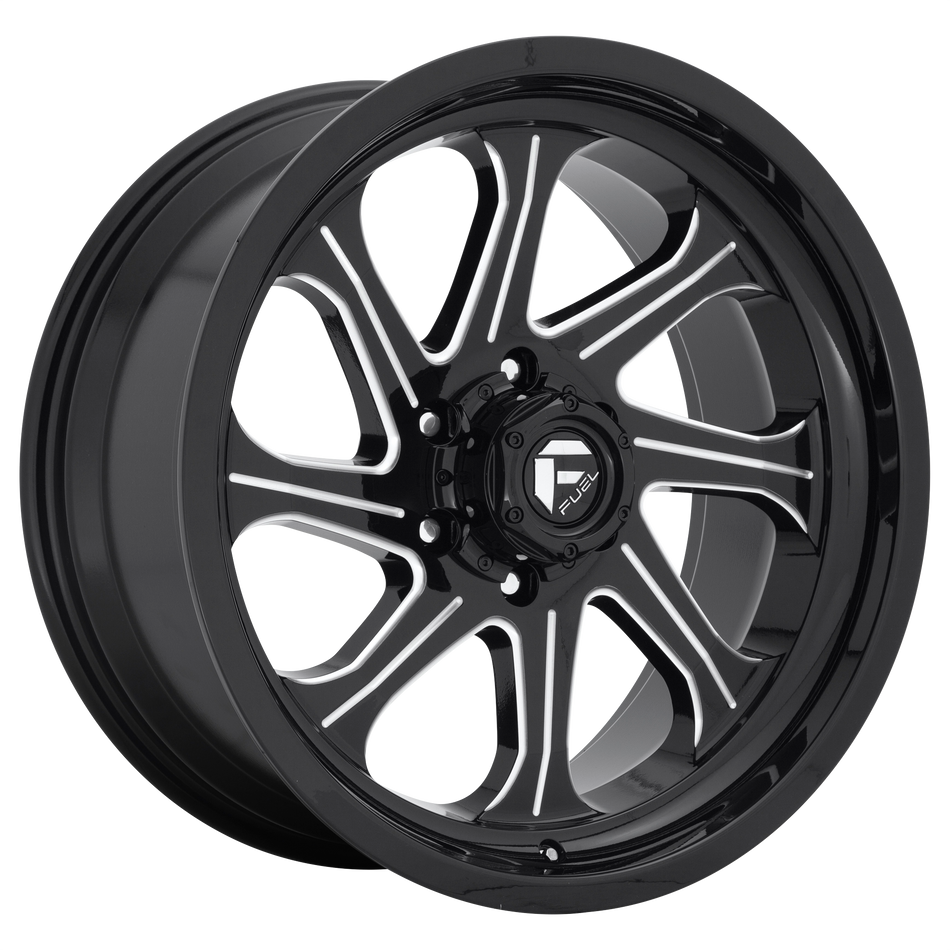 Fuel SEEKER 1PC 20x9 ET1 5x127 GLOSS BLACK MILLED