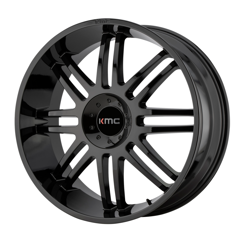 KMC REGULATOR 20x9 ET30 6x135, 6x139.7 GLOSS BLACK