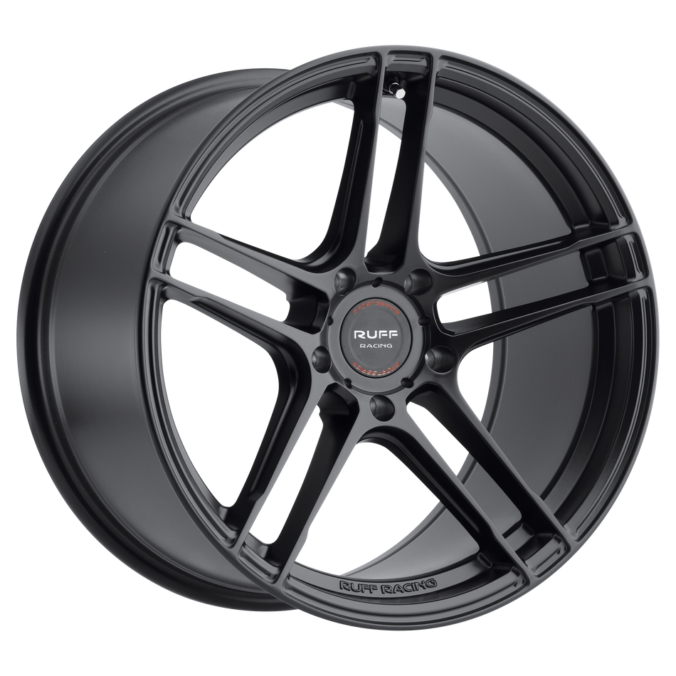 Ruff RS1 18x8.5 ET25 5x114.3 GLOSS BLACK