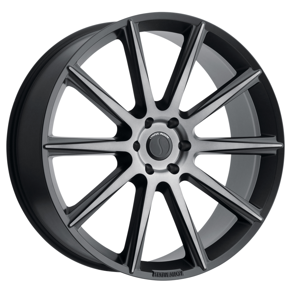 Status ZEUS 22x9.5 ET30 5x114.3 CARBON GRAPHITE