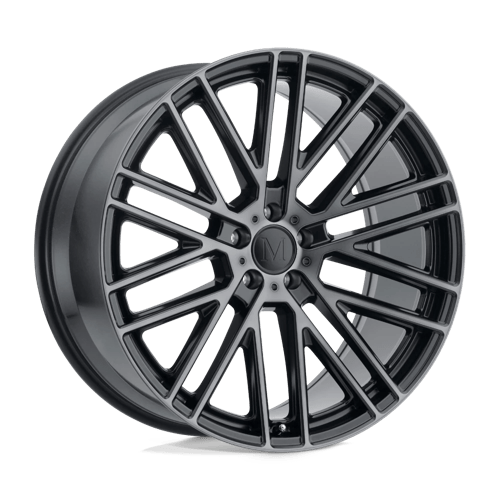 Mandrus MASCHE 19x9.5 ET40 5x112 SEMI GLOSS BLACK W/ MIRROR CUT FACE