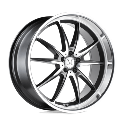 Mandrus ARGENT 18x9.5 ET39 5x112 GLOSS GUNMETAL W/ MIRROR CUT FACE