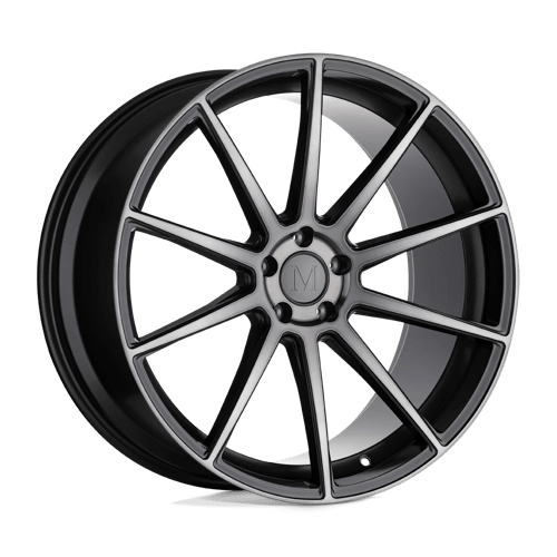 Mandrus KLASS 22x10.5 ET38 5x112 GLOSS GUNMETAL W/ MACHINED TINTED FACE