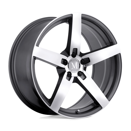 Mandrus ARROW 19x8.5 ET32 5x112 GUNMETAL W/ MIRROR CUT FACE