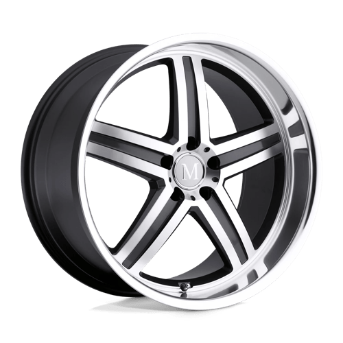 Mandrus MANNHEIM 20x8.5 ET25 5x112 GUNMETAL W/ MIRROR CUT FACE & LIP