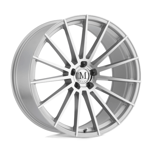 Mandrus STIRLING 20x9 ET40 5x112 SILVER W/ MIRROR CUT FACE