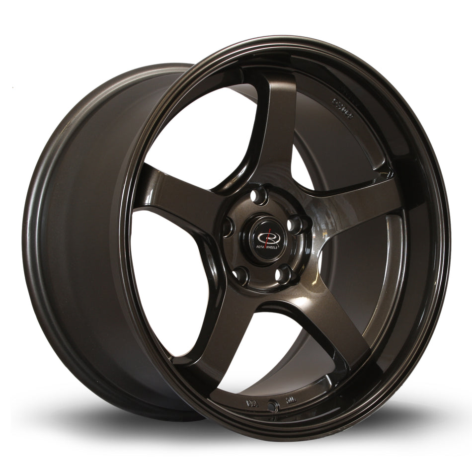 Rota RT5 18x9.5 ET35 5x120 Gunmetal