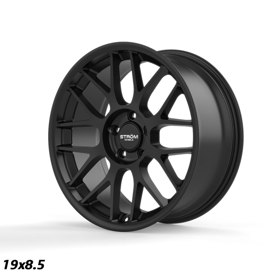 STROM STR2 RC 19x8.5 ET35 5x120 Satin Black