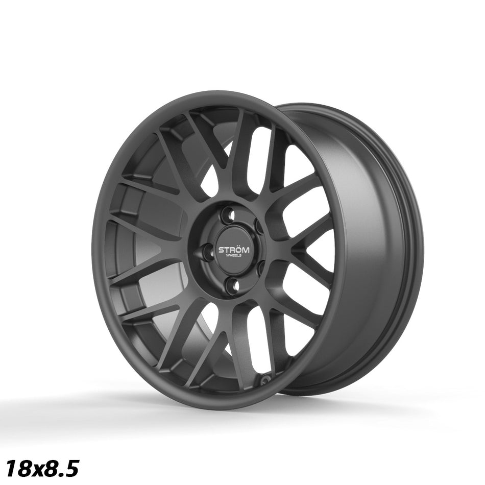 STROM STR2 RC 18x8.5 ET20 5x120 SATIN GUNMETAL