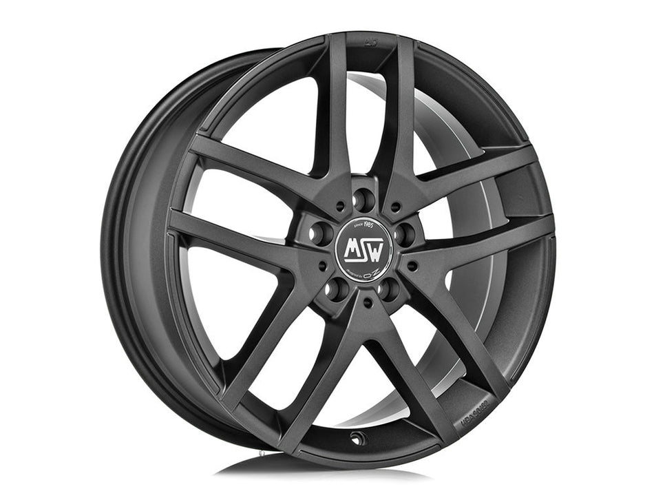 MSW 28 17x7 ET45 5x108 MATT DARK GREY