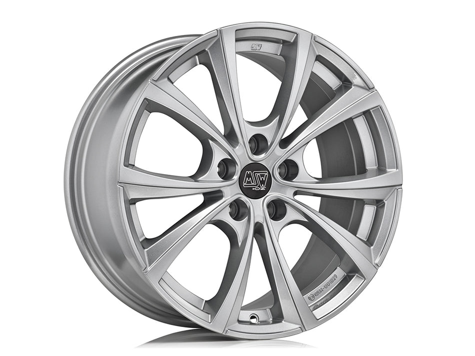 MSW 27T 18x8.5 ET40 5x114.3 FULL SILVER