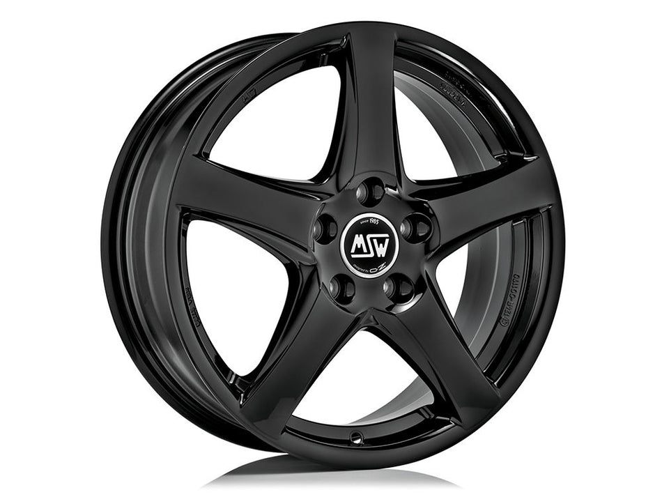 MSW 78 17x6.5 ET38 5x112 GLOSS BLACK