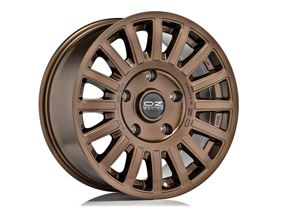 OZ Racing RALLY RAID 17x8 ET40 5x114.3 GLOSS BRONZE