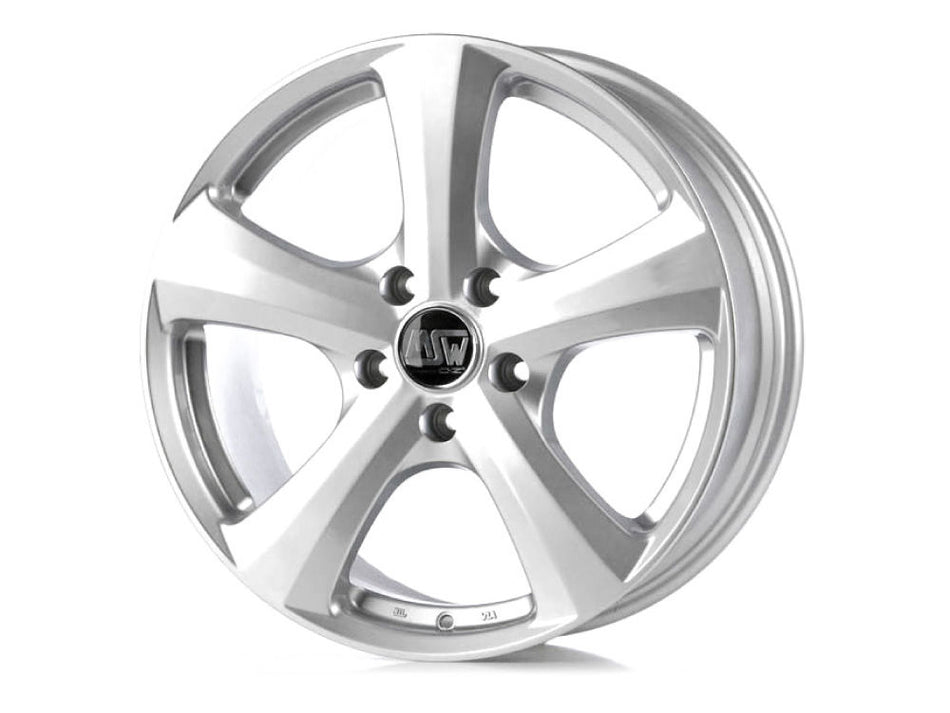 MSW 19 W 18x8 ET45 5x120 FULL SILVER