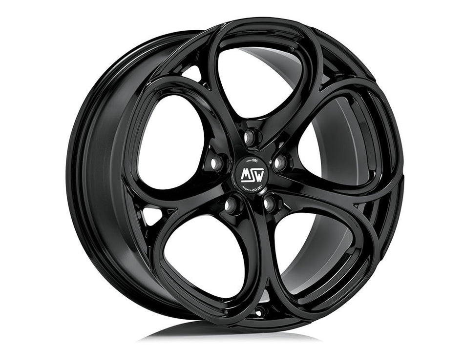 MSW 82 18x8 ET40 5x110 GLOSS BLACK