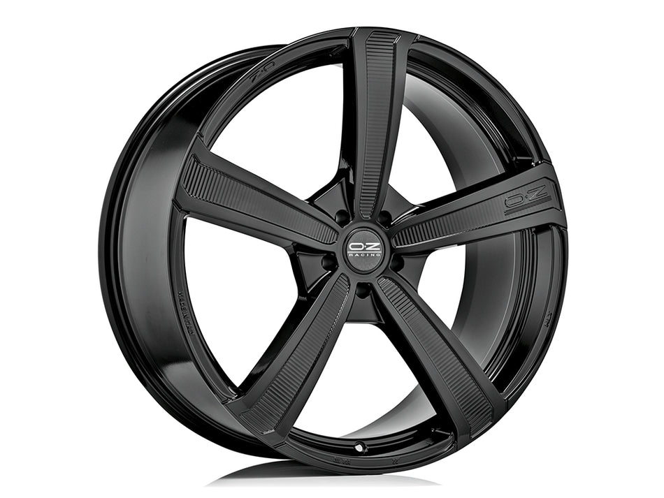 OZ Racing MONTECARLO HLT 19x8 ET21 5x112 GLOSS BLACK