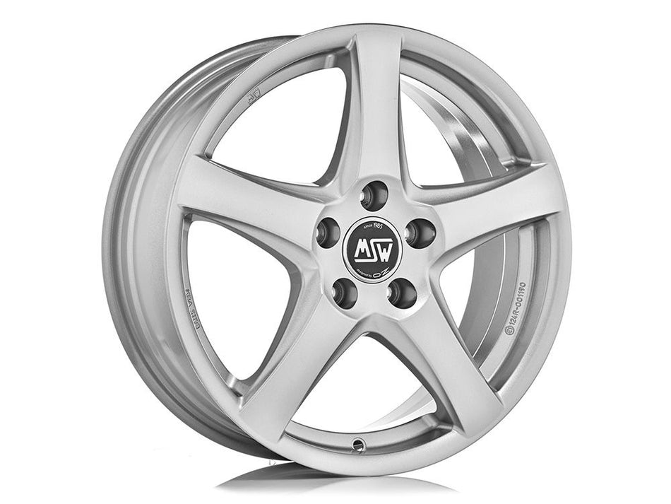 MSW 78 17x6.5 ET50 5x108 FULL SILVER