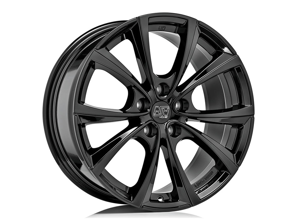 MSW 27T 18x8.5 ET40 5x114.3 GLOSS BLACK