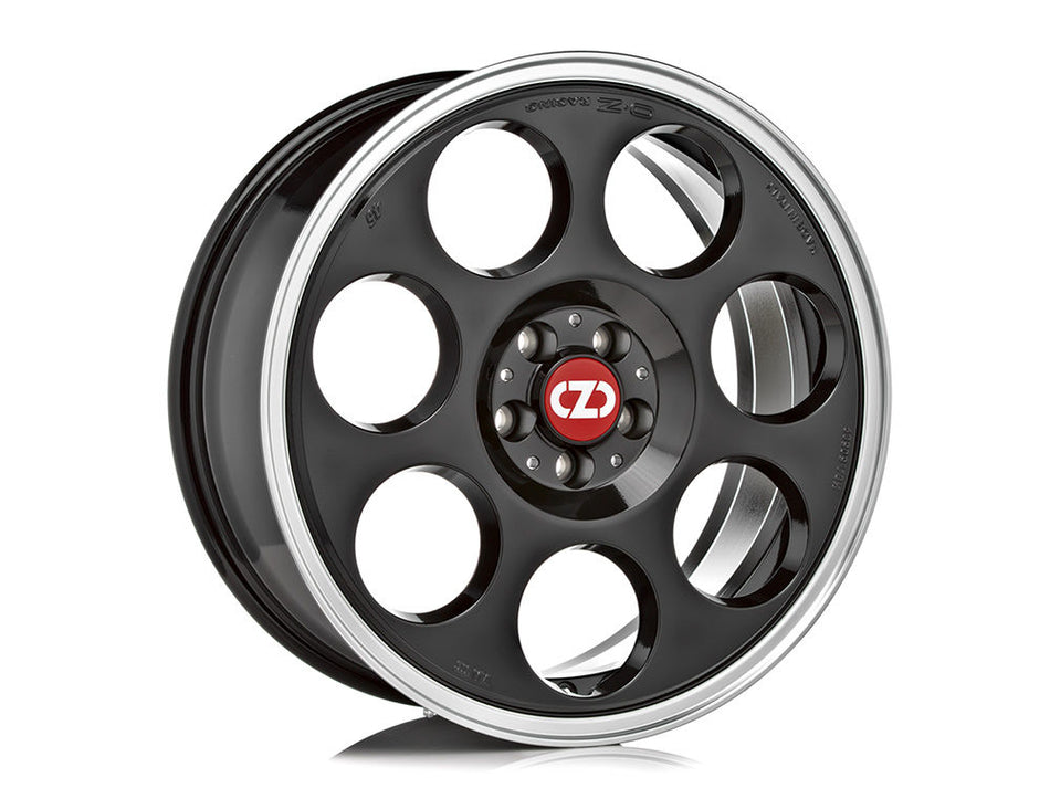 OZ Racing ANNIVERSARY 45 18x7.5 ET35 5x112 BLACK DIAMOND LIP